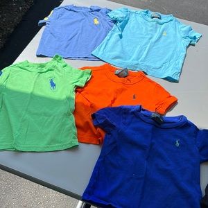 5 Ralph Lauren shirts
